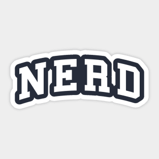 Nerd University Sticker